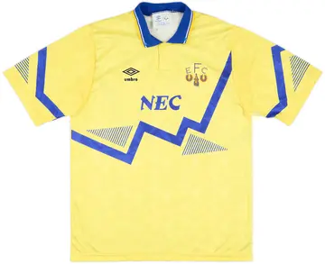 1990-92 Everton Away Shirt - 10/10 - (L)
