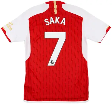2023-24 Arsenal Home Shirt Saka #7 - 10/10 - (S)