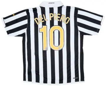2006-07 Juventus Home Shirt Del Piero #10 (XL)