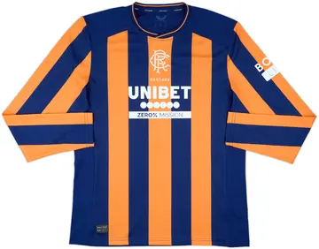 2023-24 Rangers Third L/S Shirt - 10/10 - (L)