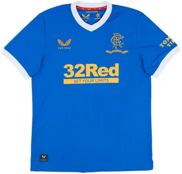 2021-22 Rangers Home Shirt - 10/10 - (M)