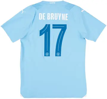 2023-24 Manchester City Authentic Home Shirt De Bruyne #17 (M)