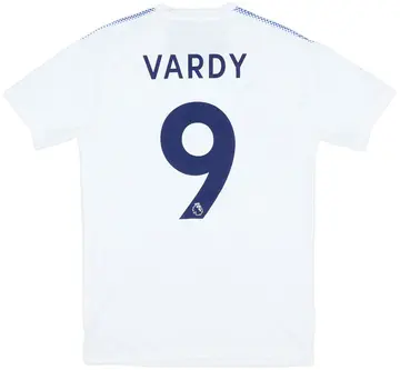 2017-18 Leicester Third Shirt Vardy #9 (XS)