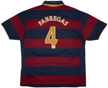 2007-08 Arsenal Third Shirt Fabregas #4 - 10/10 - (3XL)