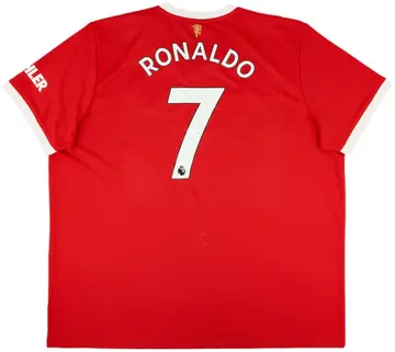 2021-22 Manchester United Home Shirt Ronaldo #7 (3XL)