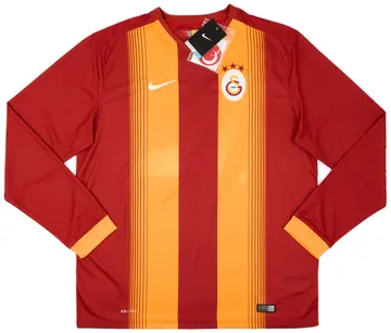 2014-15 Galatasaray Home L/S Shirt (XL)