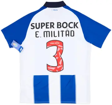 2018-19 FC Porto Home Shirt E.Militao #3 (S)