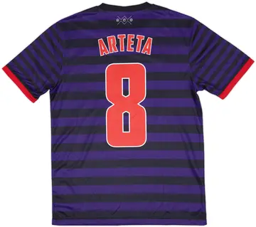 2012-13 Arsenal Away Shirt Arteta #8 (M)