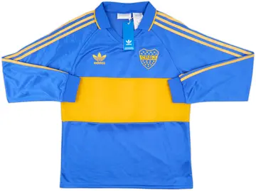 1993 Boca Juniors adidas Originals Reissue Home L/S Shirt #10 (S)