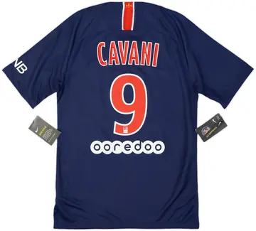 2018-19 Paris Saint-Germain Home Shirt Cavani #9 (S)