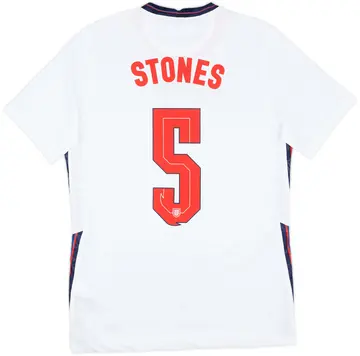2020-22 England Home Shirt Stones #5 - 10/10 - (M)