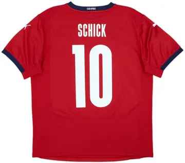 2020-22 Czech Republic Home Shirt Schick #10 - 10/10 - (L)