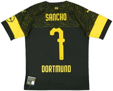 2018-19 Borussia Dortmund Away Shirt Sancho #7 (M)