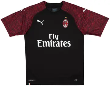 2018-19 AC Milan Third Shirt - 10/10 - (S)