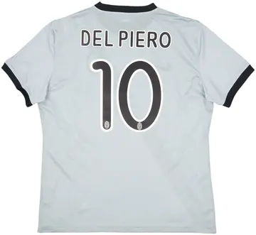 2009-10 Juventus Player Issue Away Shirt Del Piero #10 (XL)