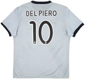 2009-10 Juventus Player Issue Away Shirt Del Piero #10 (XL)