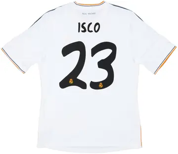 2013-14 Real Madrid Home Shirt Isco #23 (L)