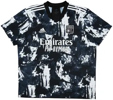 2021-22 Olympique Lyonnais Third Shirt - 10/10 - (XXL)