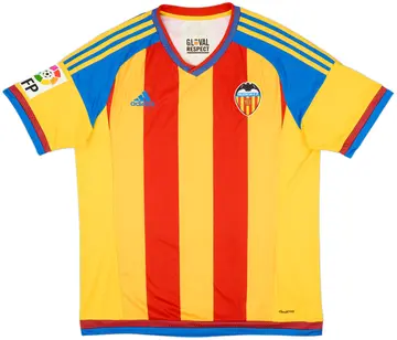 2015-16 Valencia Away Shirt - 10/10 - (L)