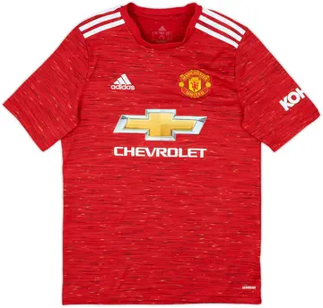2020-21 Manchester United Home Shirt - 10/10 - (XL.Boys)