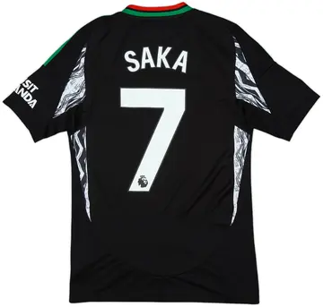 2024-25 Arsenal Away Shirt Saka #7 - 10/10 - (S)