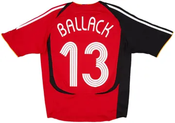 2005-07 Germany Away Shirt Ballack #13 - 10/10 - (L.Boys)