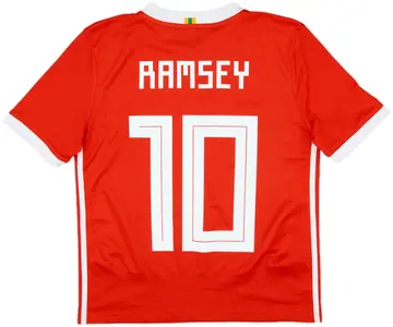 2018-19 Wales Home Shirt Ramsey #10 - 10/10 - (L.Boys)