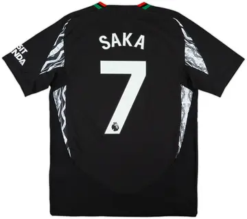 2024-25 Arsenal Authentic Away Shirt Saka #7 (M)