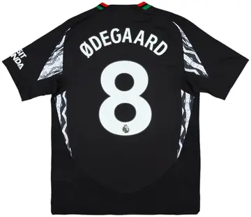 2024-25 Arsenal Authentic Away Shirt Odegaard #8 (M)