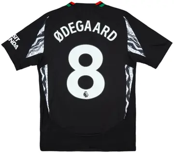 2024-25 Arsenal Authentic Away Shirt Odegaard #8 (S)