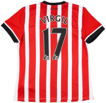 2016-17 Southampton Home Shirt Virgil #17 - 10/10 - (Women's XL)