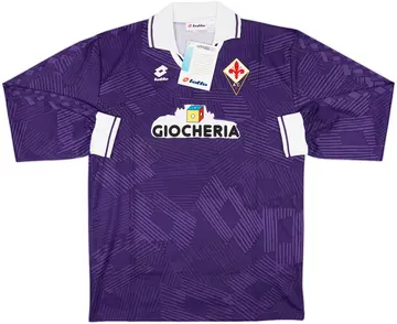 1991-92 Fiorentina Home L/S Shirt (XL)