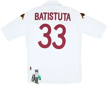 2002-03 Roma Away Shirt Batistuta #33 (3XL)