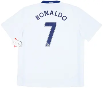 2008-10 Manchester United Away Shirt Ronaldo #7 (XL)