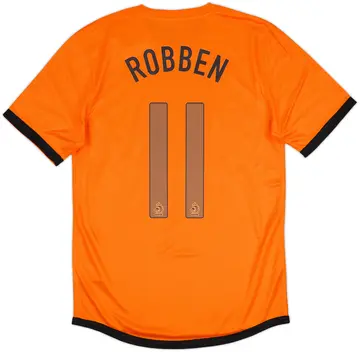 2012-13 Netherlands Home Shirt Robben #11 (S)