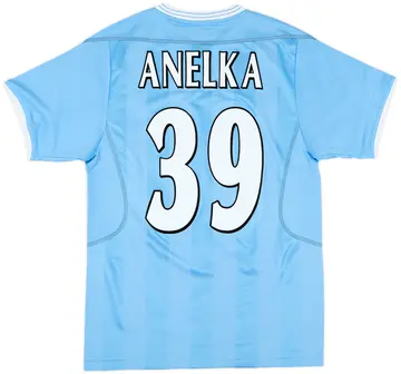 2003-04 Manchester City Home Shirt Anelka #39 (XS)