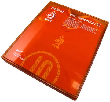 2004-06 Netherlands Limited Edition Player Issue Home Shirt 0778/5000 van Nistelrooy #10 (L)