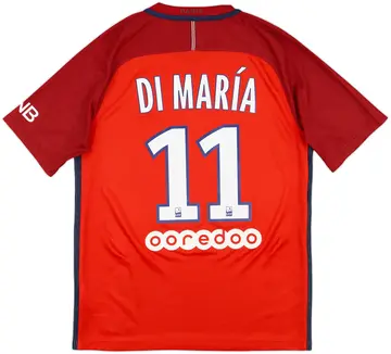 2016-17 Paris Saint-Germain Away Shirt Di Maria #11 - 10/10 - (M)