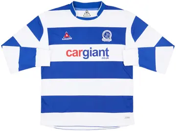 2007-08 QPR Home L/S Shirt - 10/10 - (L)