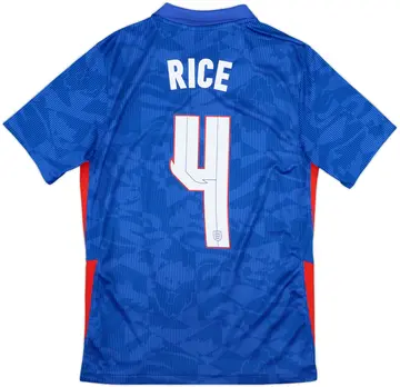 2020-21 England Away Shirt Rice #4 - 10/10 - (S)