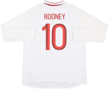 2012-13 England Home Shirt Rooney #10 - 10/10 - (XXL)