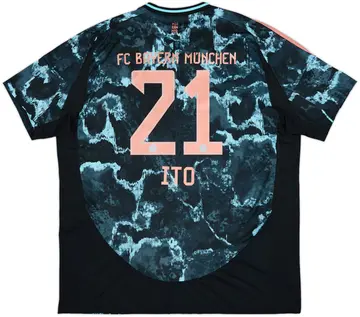 2024-25 Bayern Munich Away Shirt Ito #21 (XXL)