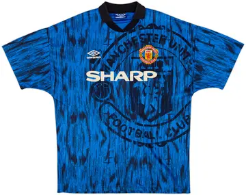 1992-93 Manchester United Away Shirt - 10/10 - (L)