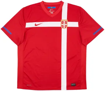 2010-11 Serbia Home Shirt - 10/10 - (XL)