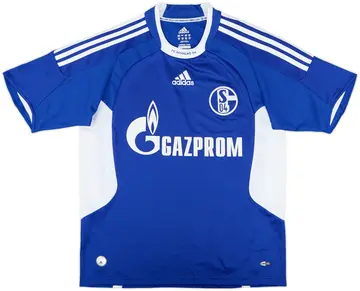 2008-10 Schalke Home Shirt (L.Boys)