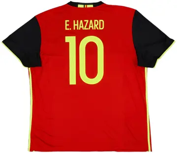 2016-17 Belgium Home Shirt Hazard #10 - 10/10 - (XXL)