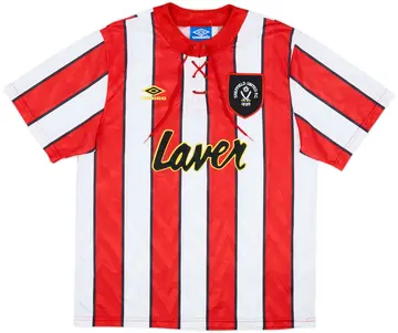 1992-94 Sheffield United Home Shirt - 10/10 - (L)
