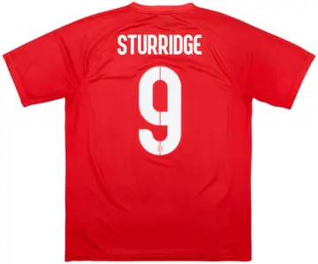 2014-15 England Away Shirt Sturridge #9 - 10/10 - (M)