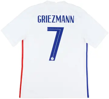 2020-21 France Away Shirt Griezmann #7 - 10/10 - (M)