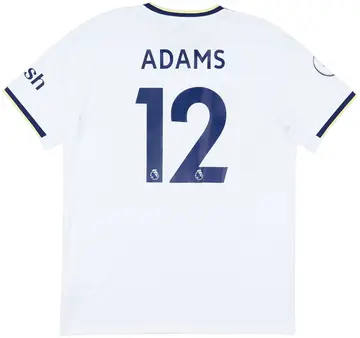 2022-23 Leeds United Home Shirt Adams #12 - 10/10 - (L)